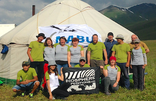 Expedition team Tien Shan